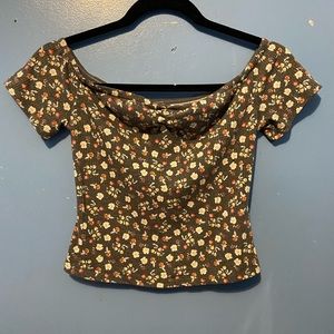 off the shoulder shirt